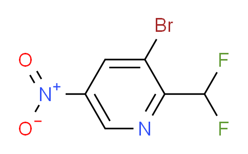 AM113701 | 1807168-45-1 | 3-Bromo-2-difluoromethyl-5-nitropyridine