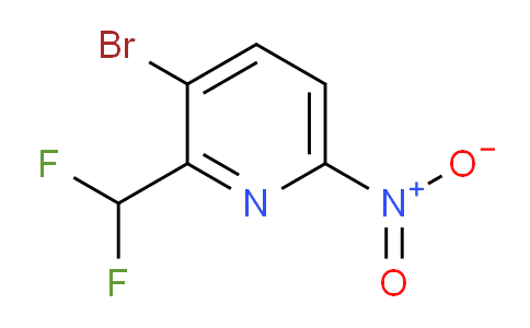AM113715 | 1807186-36-2 | 3-Bromo-2-difluoromethyl-6-nitropyridine