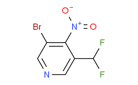 AM113717 | 1805521-48-5 | 3-Bromo-5-difluoromethyl-4-nitropyridine