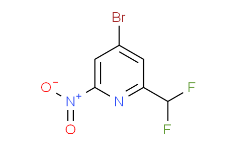 AM113719 | 1807118-75-7 | 4-Bromo-2-difluoromethyl-6-nitropyridine