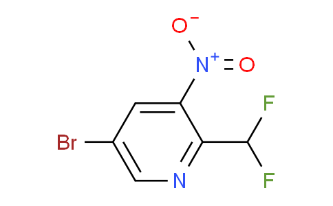 AM113721 | 1805521-58-7 | 5-Bromo-2-difluoromethyl-3-nitropyridine
