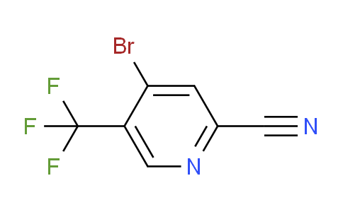 4-Bromo-5-(trifluoromethyl)picolinonitrile
