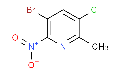 AM113799 | 1805584-40-0 | 5-Bromo-3-chloro-2-methyl-6-nitropyridine