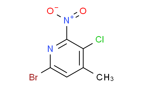 AM113809 | 1806051-38-6 | 6-Bromo-3-chloro-4-methyl-2-nitropyridine