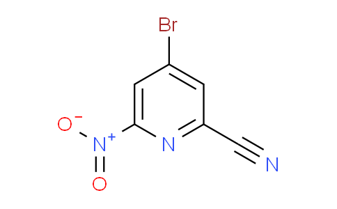 4-Bromo-6-nitropicolinonitrile