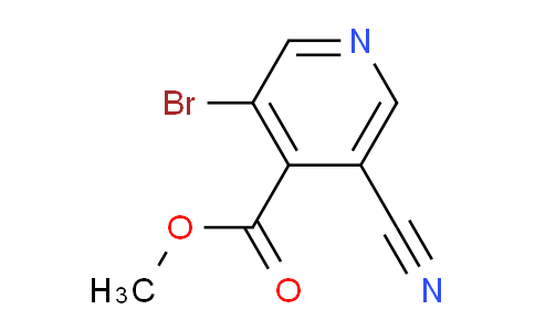 Methyl 3-bromo-5-cyanoisonicotinate