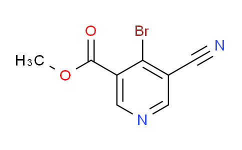 Methyl 4-bromo-5-cyanonicotinate