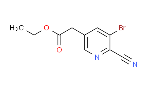 AM113882 | 1807014-49-8 | Ethyl 3-bromo-2-cyanopyridine-5-acetate