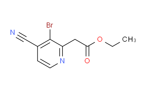 AM113884 | 1805103-58-5 | Ethyl 3-bromo-4-cyanopyridine-2-acetate