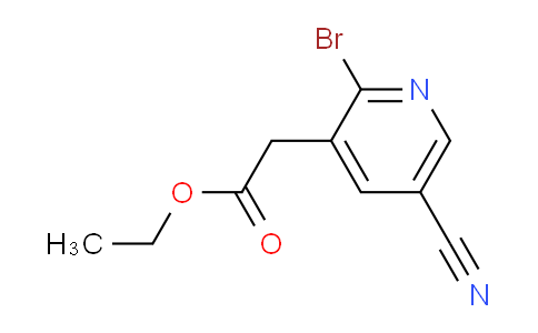 AM113900 | 1807046-13-4 | Ethyl 2-bromo-5-cyanopyridine-3-acetate