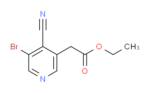 AM113907 | 1804404-20-3 | Ethyl 3-bromo-4-cyanopyridine-5-acetate