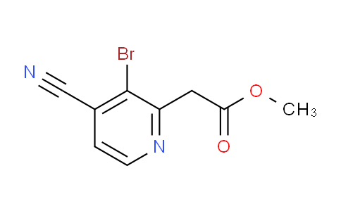 AM113910 | 1807022-46-3 | Methyl 3-bromo-4-cyanopyridine-2-acetate