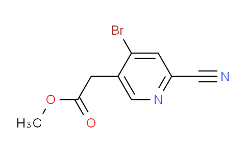 AM113913 | 1805103-87-0 | Methyl 4-bromo-2-cyanopyridine-5-acetate