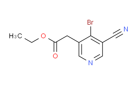 AM113916 | 1805191-64-3 | Ethyl 4-bromo-3-cyanopyridine-5-acetate