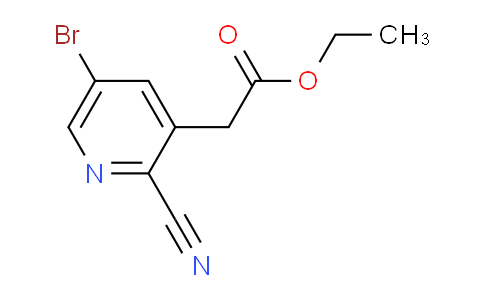 AM113917 | 1805521-86-1 | Ethyl 5-bromo-2-cyanopyridine-3-acetate
