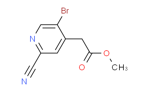 AM113918 | 1805416-03-8 | Methyl 5-bromo-2-cyanopyridine-4-acetate