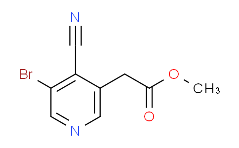AM113934 | 1805103-81-4 | Methyl 3-bromo-4-cyanopyridine-5-acetate