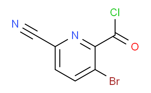 3-Bromo-6-cyanopicolinoyl chloride