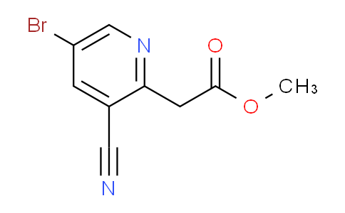 Methyl 5-bromo-3-cyanopyridine-2-acetate