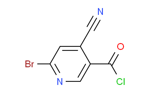 6-Bromo-4-cyanonicotinoyl chloride