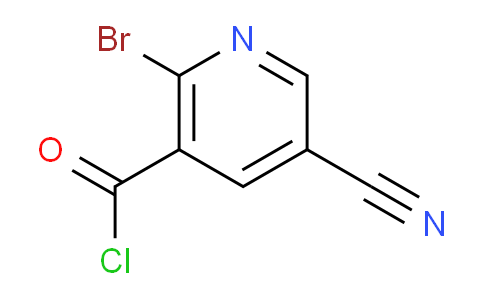 2-Bromo-5-cyanonicotinoyl chloride