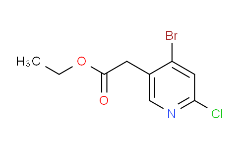 Ethyl 4-bromo-2-chloropyridine-5-acetate