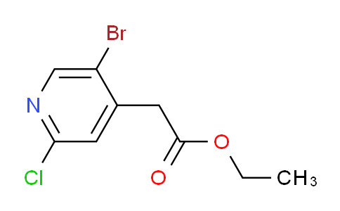 Ethyl 5-bromo-2-chloropyridine-4-acetate