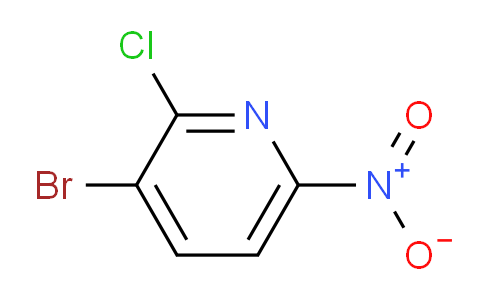 3-Bromo-2-chloro-6-nitropyridine