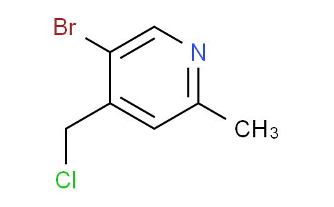 5-Bromo-4-chloromethyl-2-methylpyridine