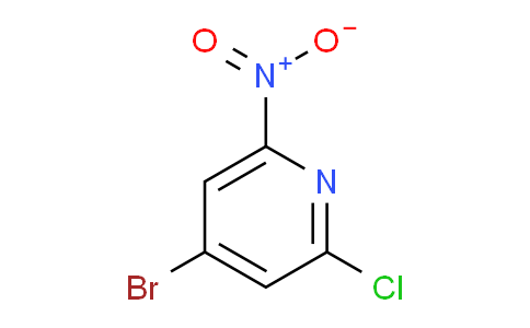 4-Bromo-2-chloro-6-nitropyridine