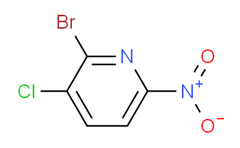 2-Bromo-3-chloro-6-nitropyridine