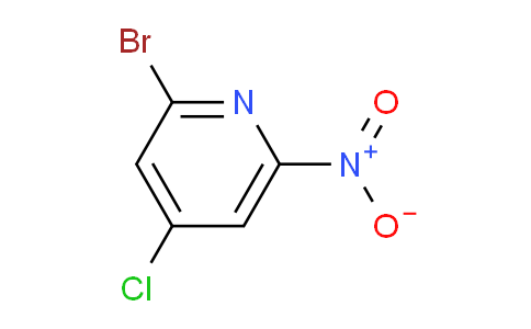 2-Bromo-4-chloro-6-nitropyridine