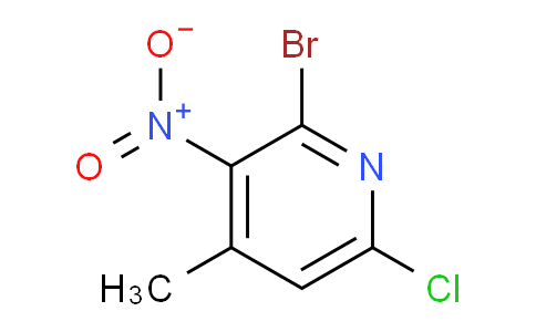 2-Bromo-6-chloro-4-methyl-3-nitropyridine