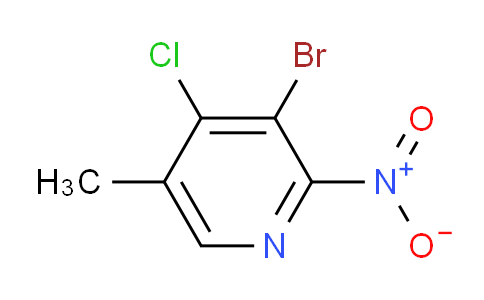 AM114387 | 1807028-16-5 | 3-Bromo-4-chloro-5-methyl-2-nitropyridine