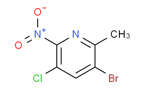 AM114390 | 1805481-20-2 | 3-Bromo-5-chloro-2-methyl-6-nitropyridine