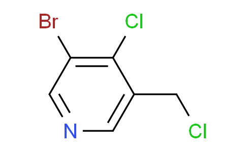 3-Bromo-4-chloro-5-(chloromethyl)pyridine