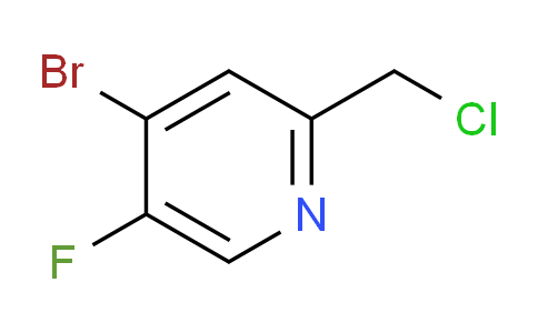 4-Bromo-2-chloromethyl-5-fluoropyridine