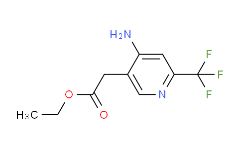 AM114617 | 1805131-20-7 | Ethyl 4-amino-2-(trifluoromethyl)pyridine-5-acetate