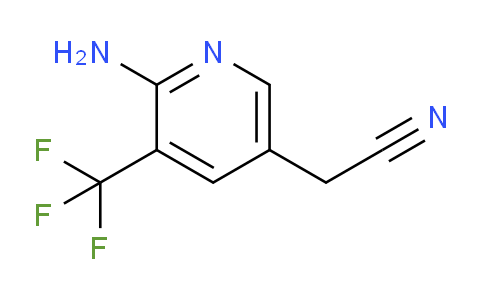 AM114655 | 1804378-93-5 | 2-Amino-3-(trifluoromethyl)pyridine-5-acetonitrile