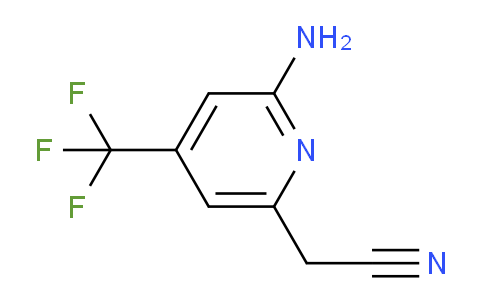 2-Amino-4-(trifluoromethyl)pyridine-6-acetonitrile