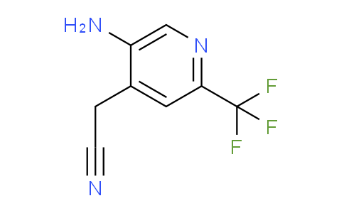 5-Amino-2-(trifluoromethyl)pyridine-4-acetonitrile