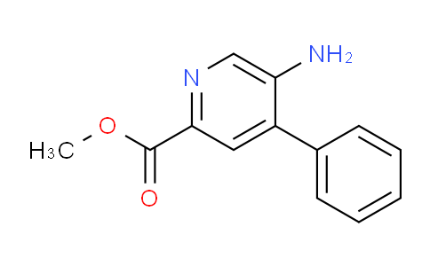 Methyl 5-amino-4-phenylpicolinate