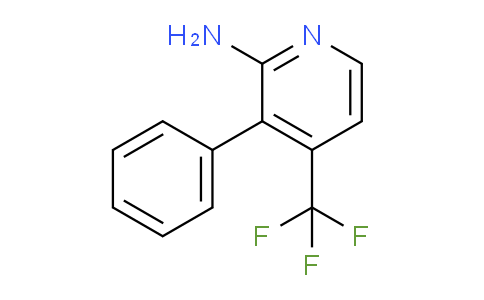 2-Amino-3-phenyl-4-(trifluoromethyl)pyridine