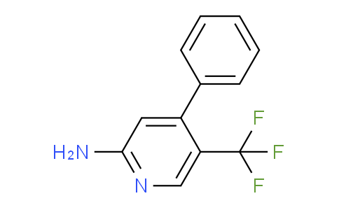 2-Amino-4-phenyl-5-(trifluoromethyl)pyridine