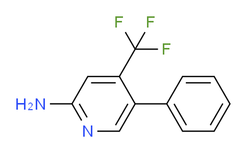 2-Amino-5-phenyl-4-(trifluoromethyl)pyridine