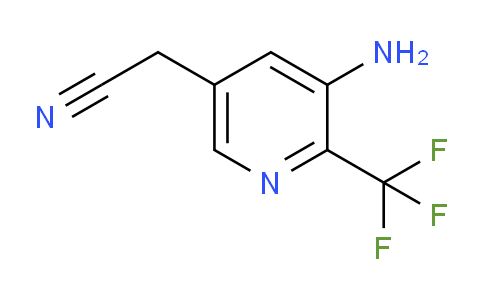 3-Amino-2-(trifluoromethyl)pyridine-5-acetonitrile