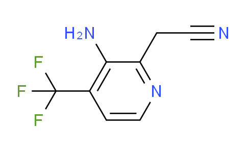 3-Amino-4-(trifluoromethyl)pyridine-2-acetonitrile