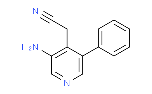 AM114757 | 1807019-15-3 | 3-Amino-5-phenylpyridine-4-acetonitrile