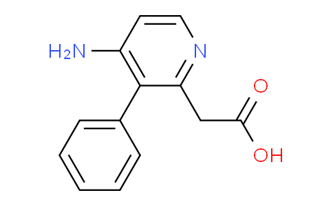 4-Amino-3-phenylpyridine-2-acetic acid