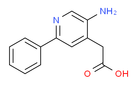 5-Amino-2-phenylpyridine-4-acetic acid